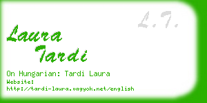 laura tardi business card